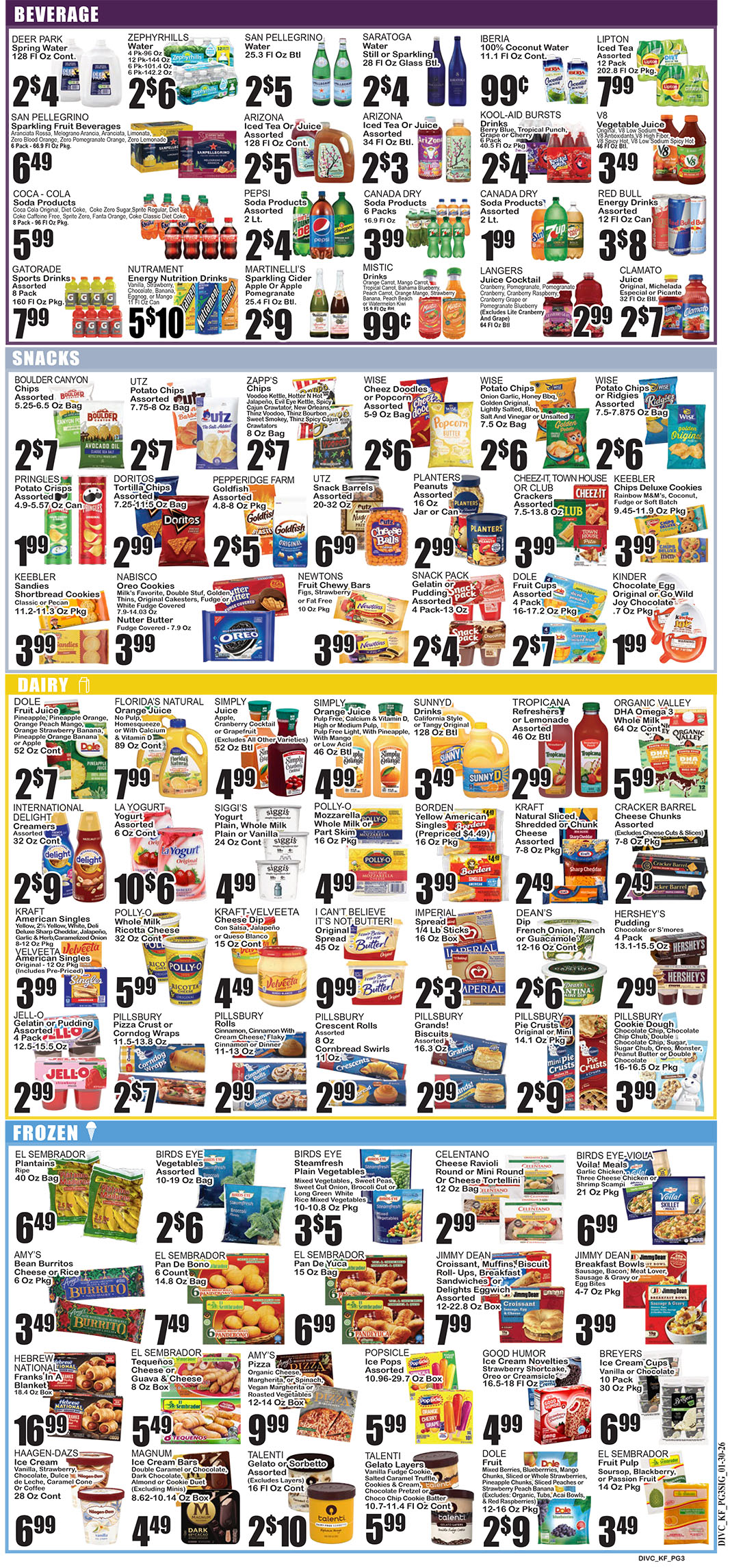 key food Weekly Specials Meat