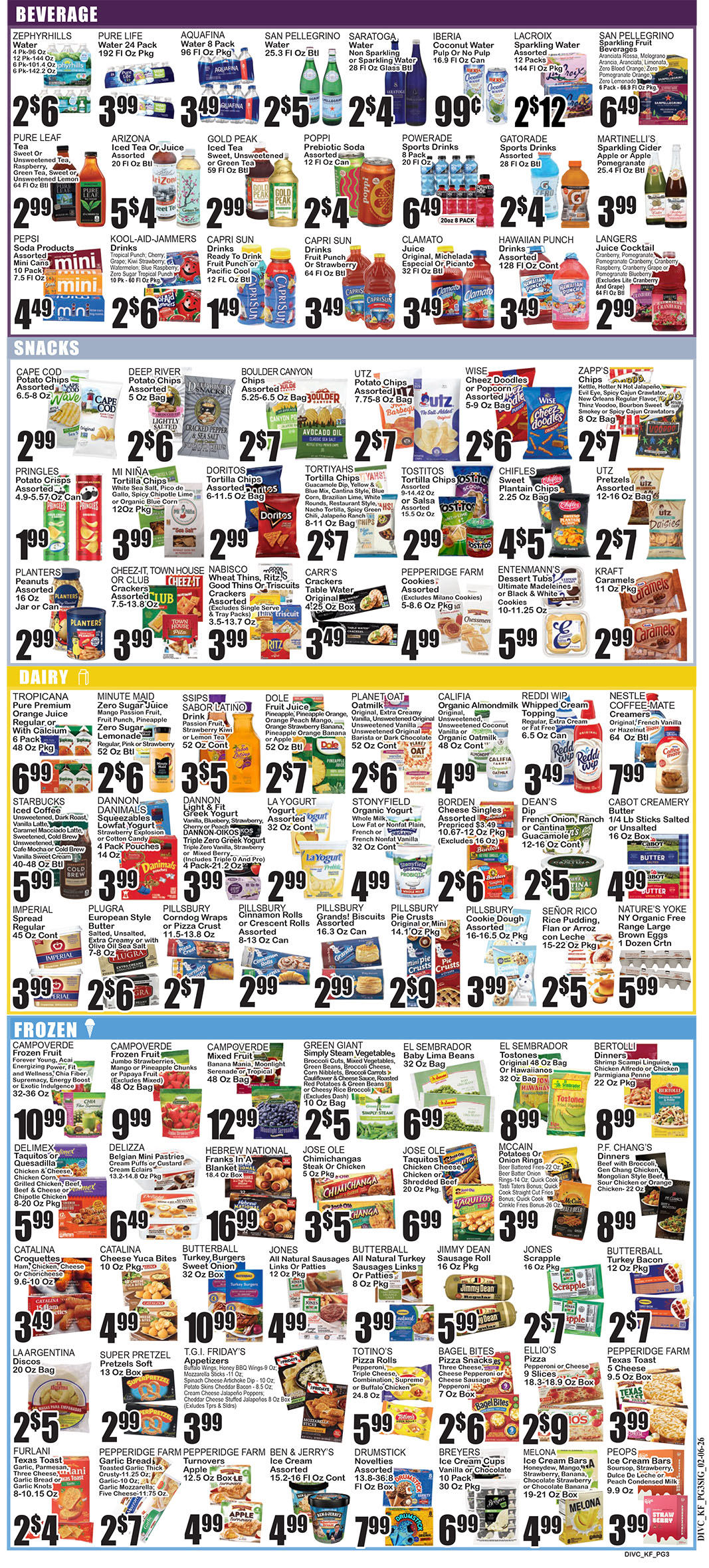 key food Weekly Specials Meat