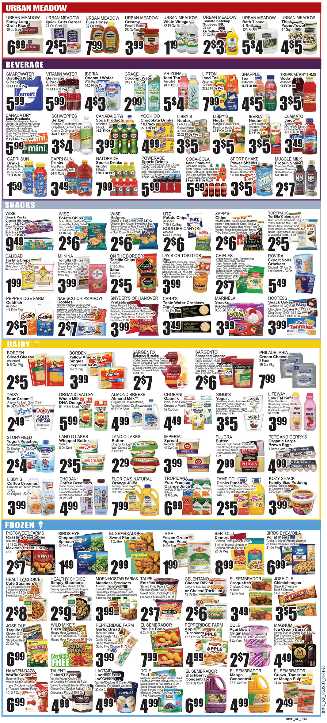 key food Weekly Specials Meat