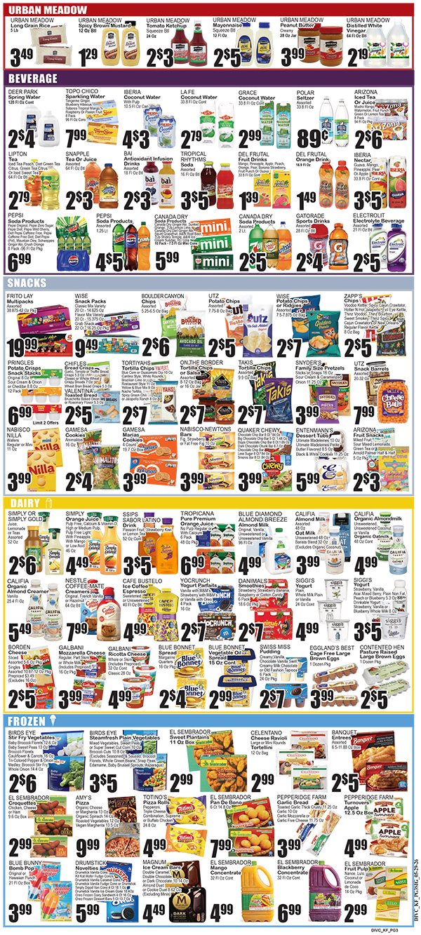 key food Weekly Specials Meat