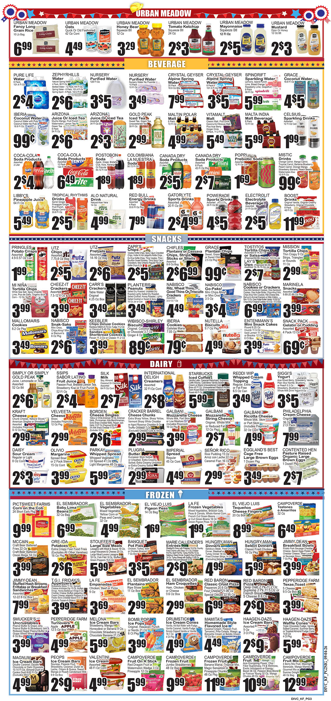 key food Weekly Specials Meat