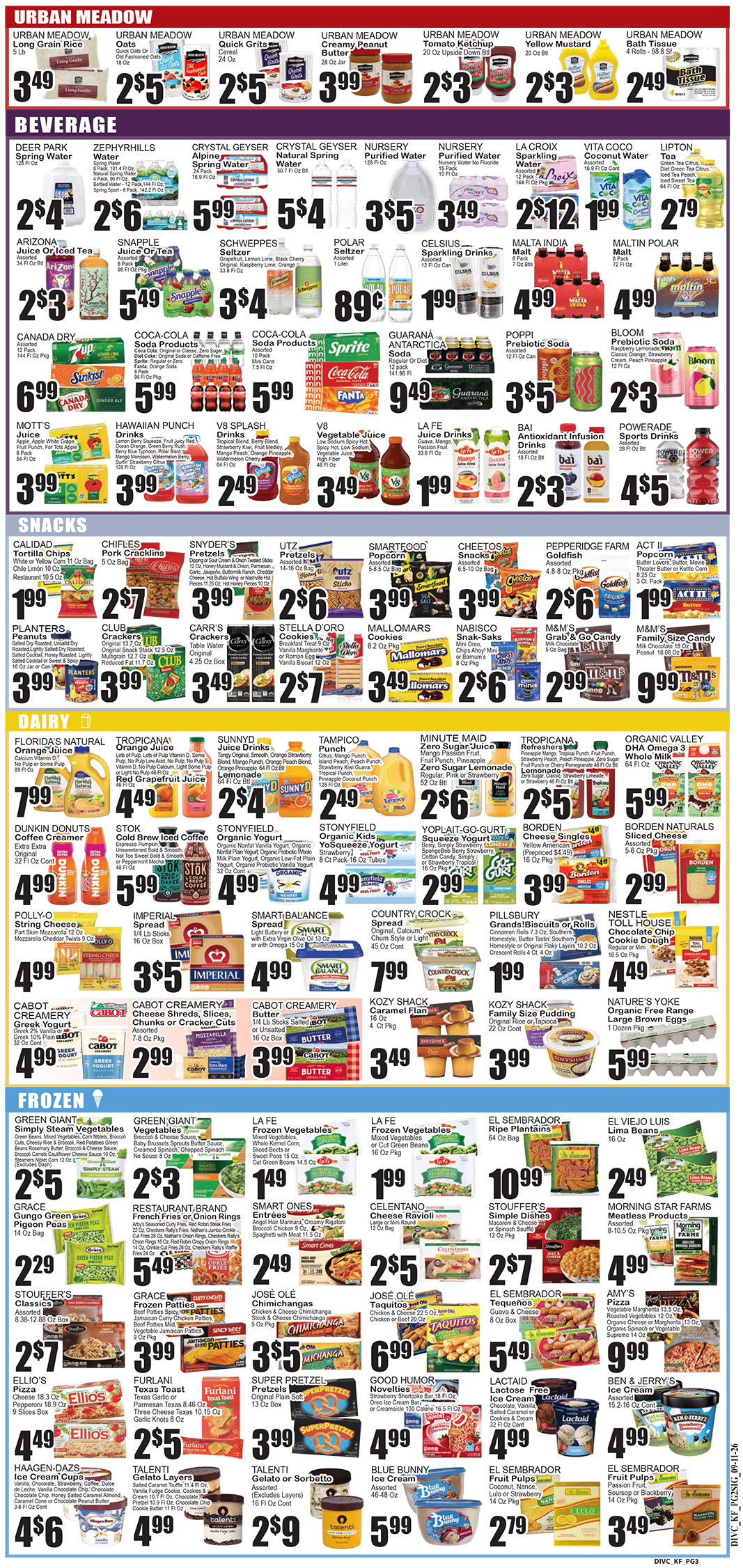 key food Weekly Specials Meat
